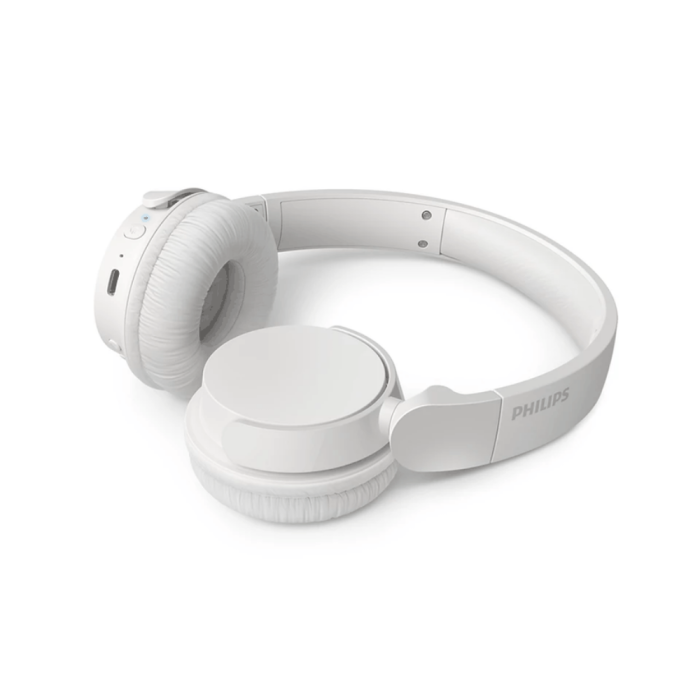 Philips TAH4209 BT On Ear Headphone with Mic (White) - CON000723 - Image 4