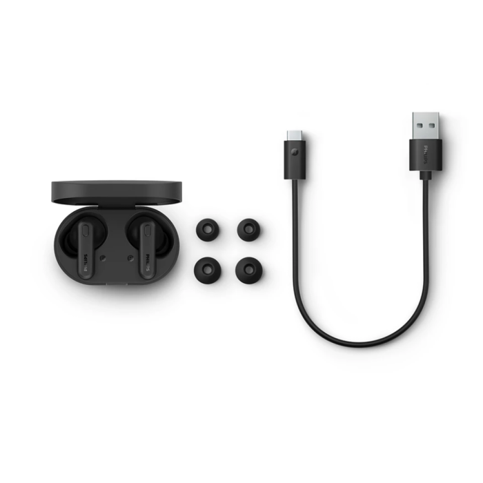 Philips TAT1108 TWS In Ear Headphones (Black) - CON000728 - Image 7
