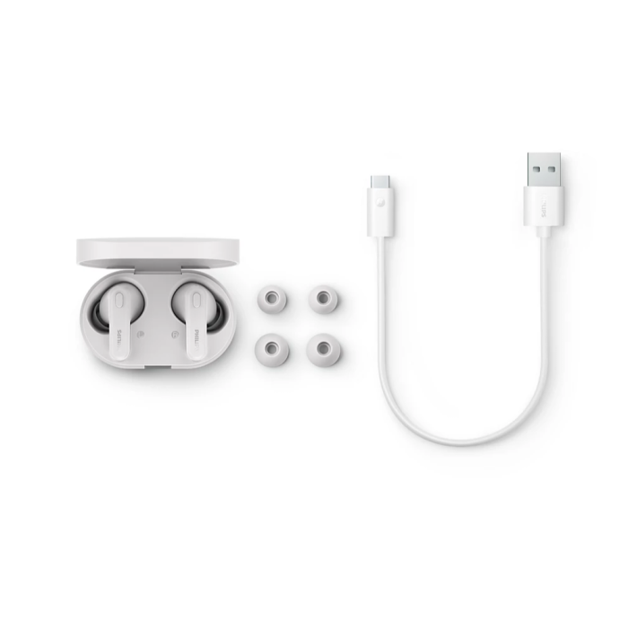 Philips TAT1108 TWS In Ear Headphones (White) - CON000730 - Image 7