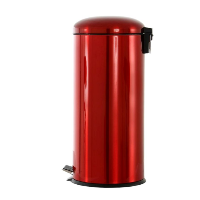 Royal Homewares Metallic Red 20L Dustbin RHW005-20RED