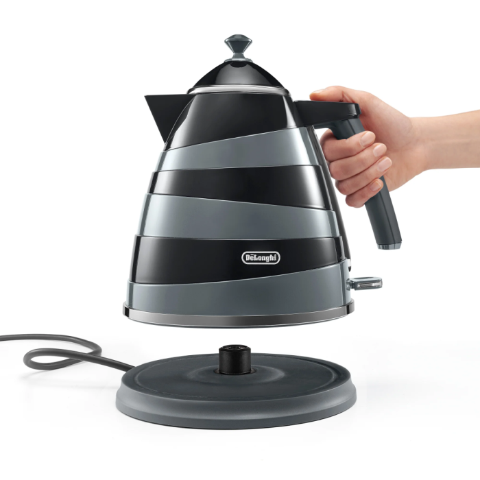 Delonghi Avvolta Class 1.7L Electric Kettle (Black) - KBAC3001.BK - Image 3