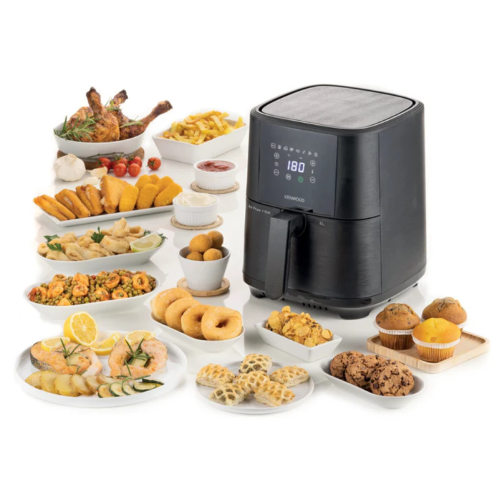 Kenwood 6L Air Fryer with Grill Function - HFP60.000BK - Image 4