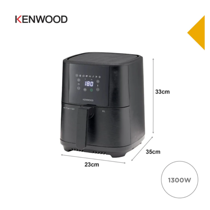 Kenwood 6L Air Fryer with Grill Function - HFP60.000BK - Image 3