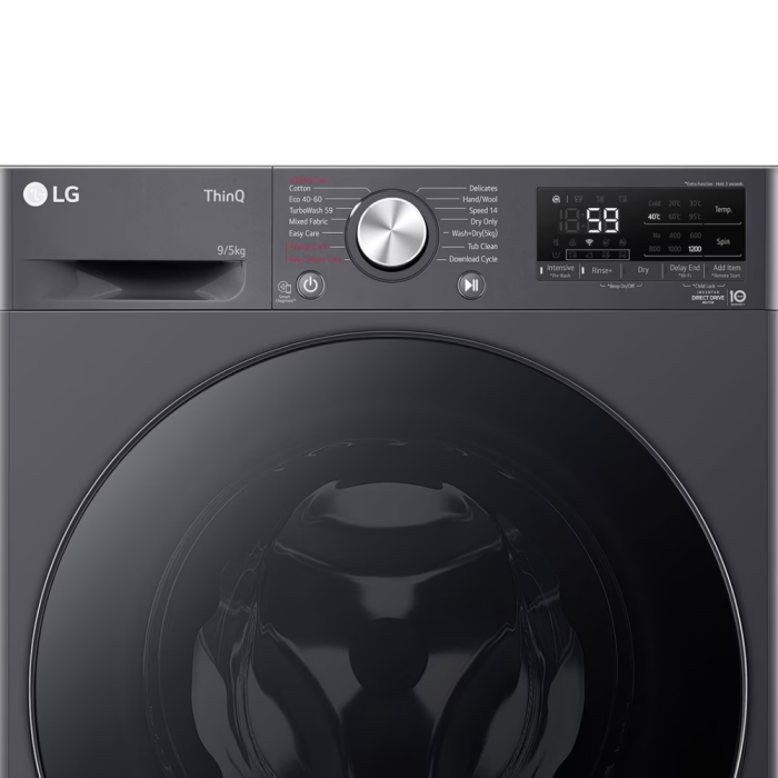 LG 9/5kg Washer/ Dryer Combo - F2V5FRPYJ.AMBQESA - Image 3