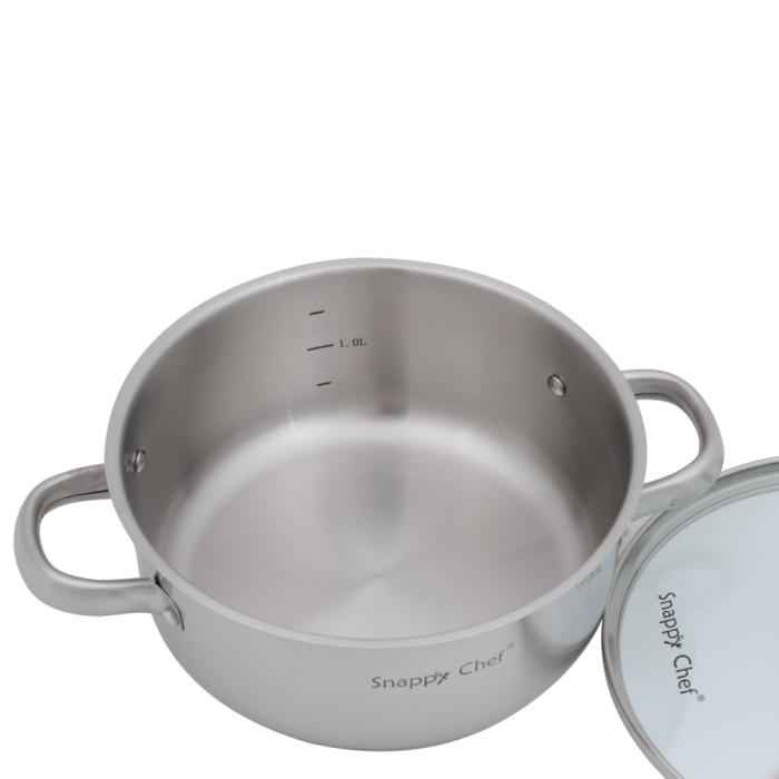 Snappy Chef 6pc Cookware Set - SSCS005 - Image 3