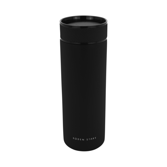 Boden Stark 650ml Double Walled Flask Black - BS-HDF001BLK - Image 2