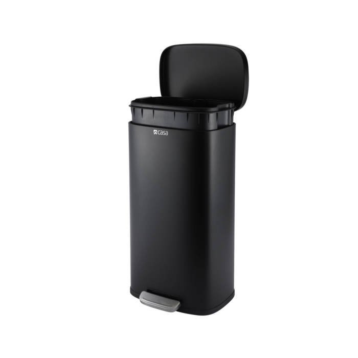 Casa Modena 30L Black Pedal Bin - KB7713-30LB - Image 2