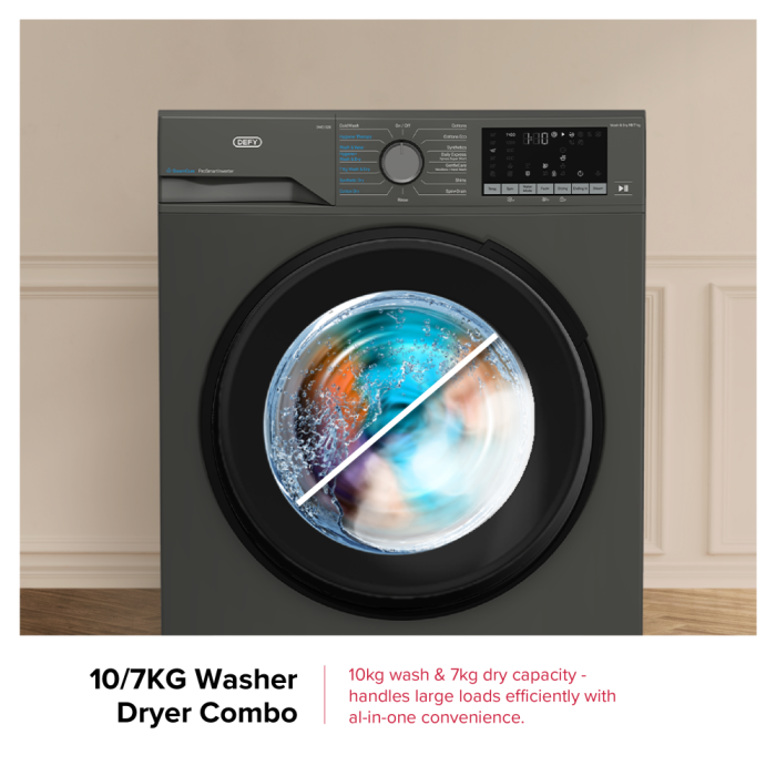 Defy 10kg/7kg Washer Dryer - DWD328 - Image 7