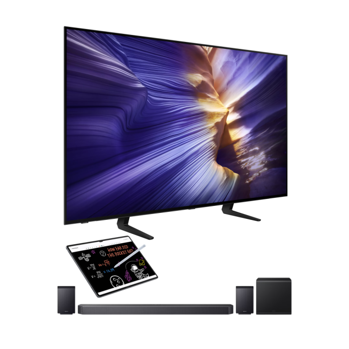 Samsung 77" OLED S90F 4K Vision AI Smart TV - QA77S90FAEXXA - Image 2