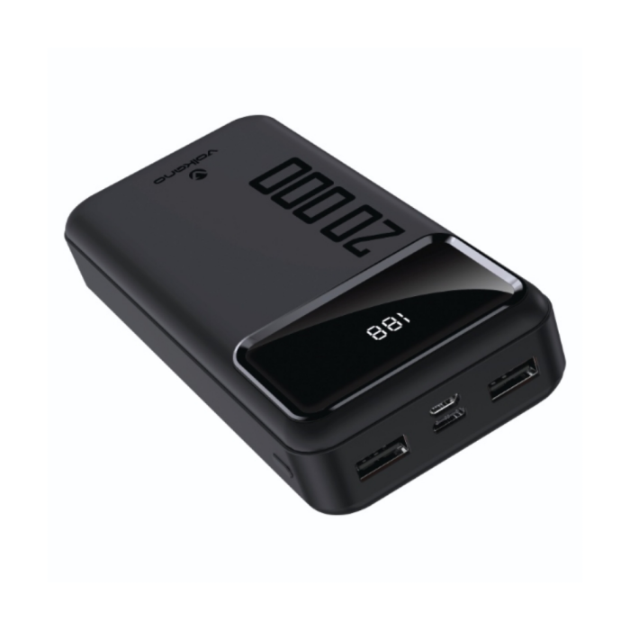 Volkano 20000MAH Powerbank - VK-9022-BK
