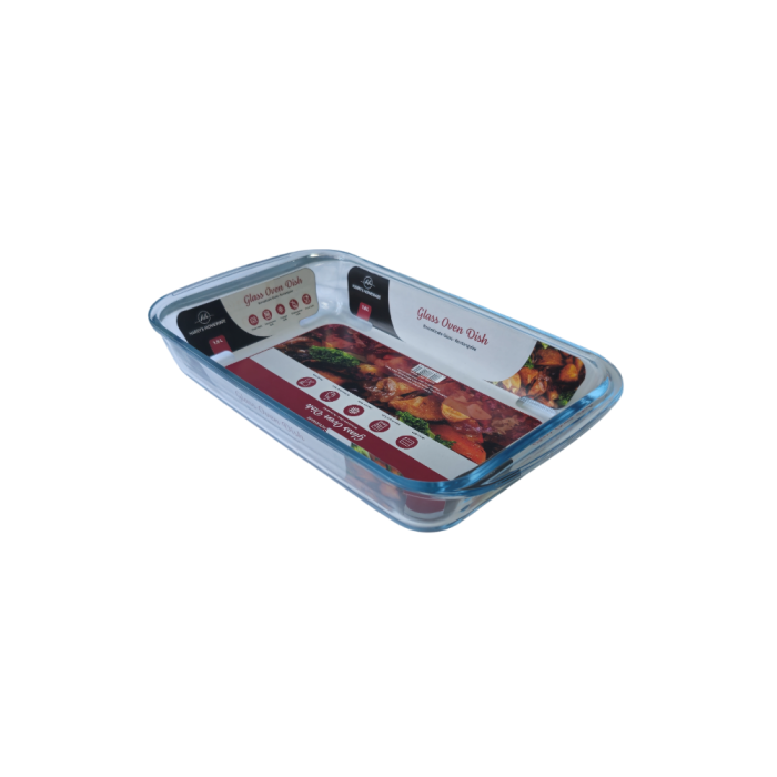 Harry's Homeware 1.6L Glass Container - HH/G/0S1.6L - Image 2