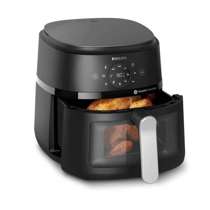 Philips 2000 Series Digital 6.2L Air Fryer (Black) - 13-in 1 - NA231/00 - Image 4