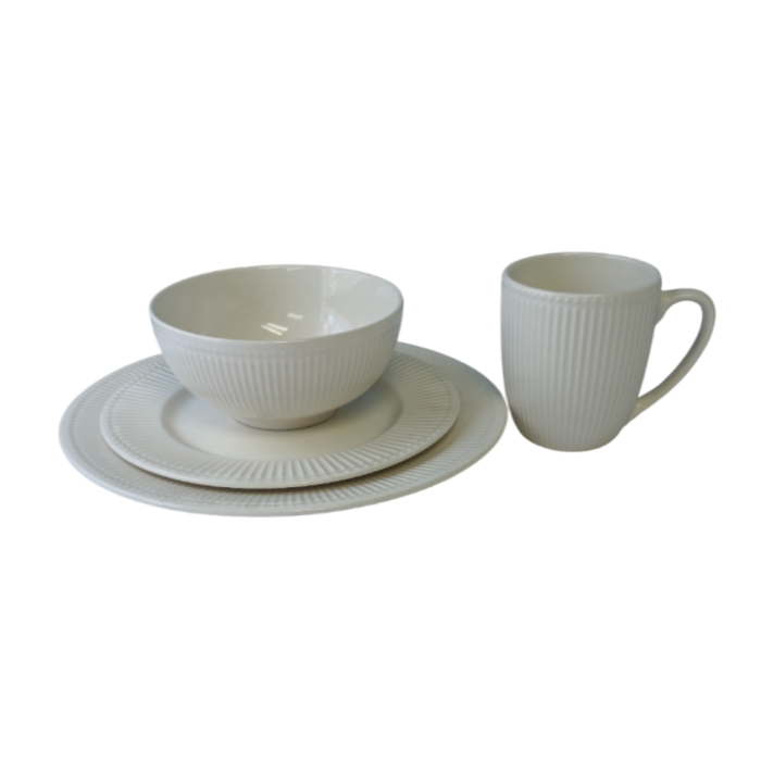 Royal Homeware 16pc Porcelain Dinner Set - LNH16-PC - Image 2