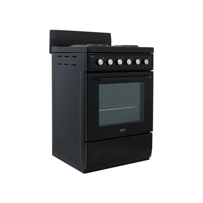 Univa 60cm Electric Stove with 84L Oven — U106B-1 - Image 2