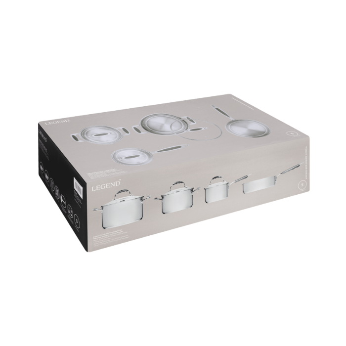 Legend 7pce Classic Chef Stainless-Steel Set - 100193 - Image 2