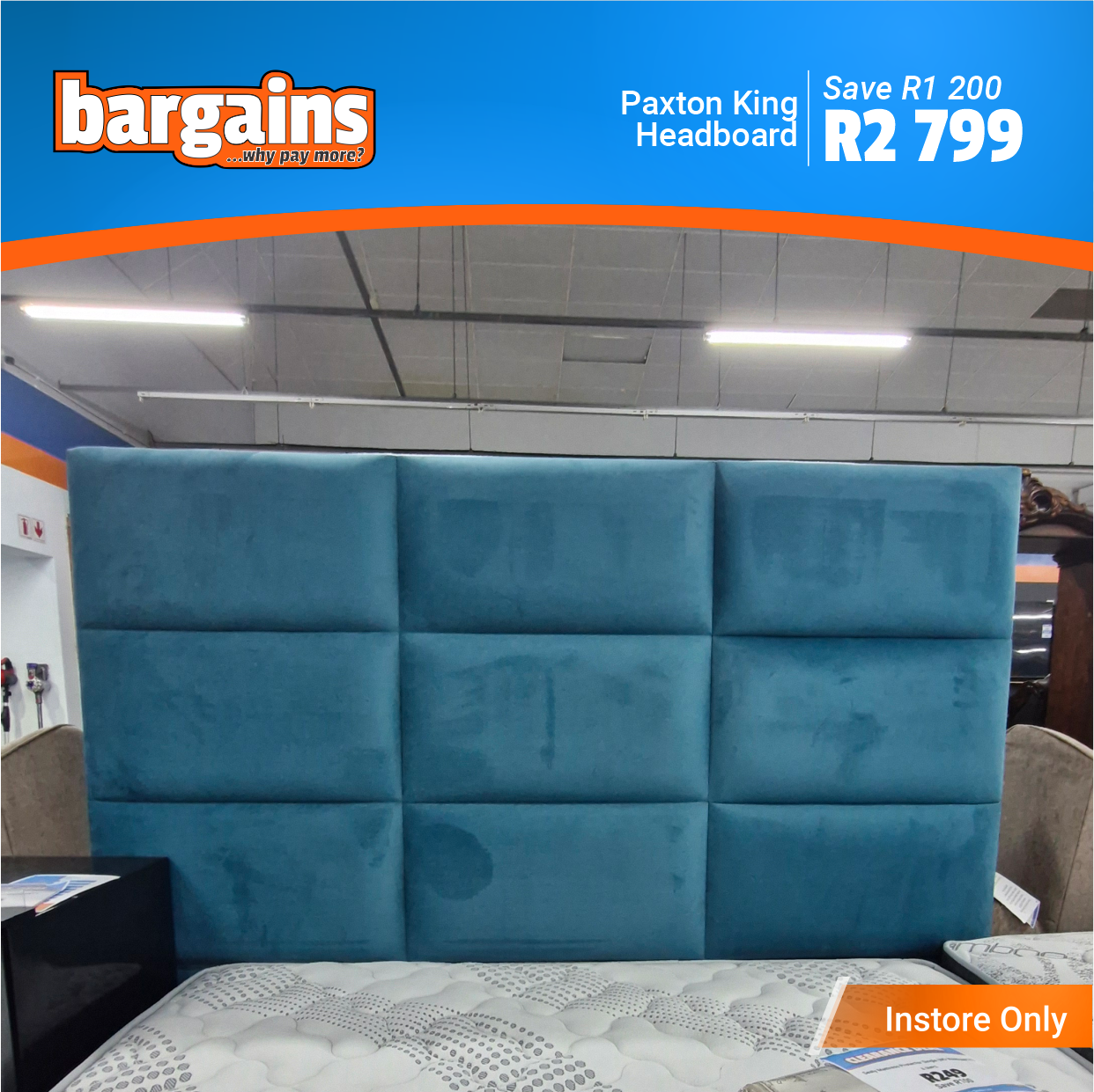 Paxton King Headboard