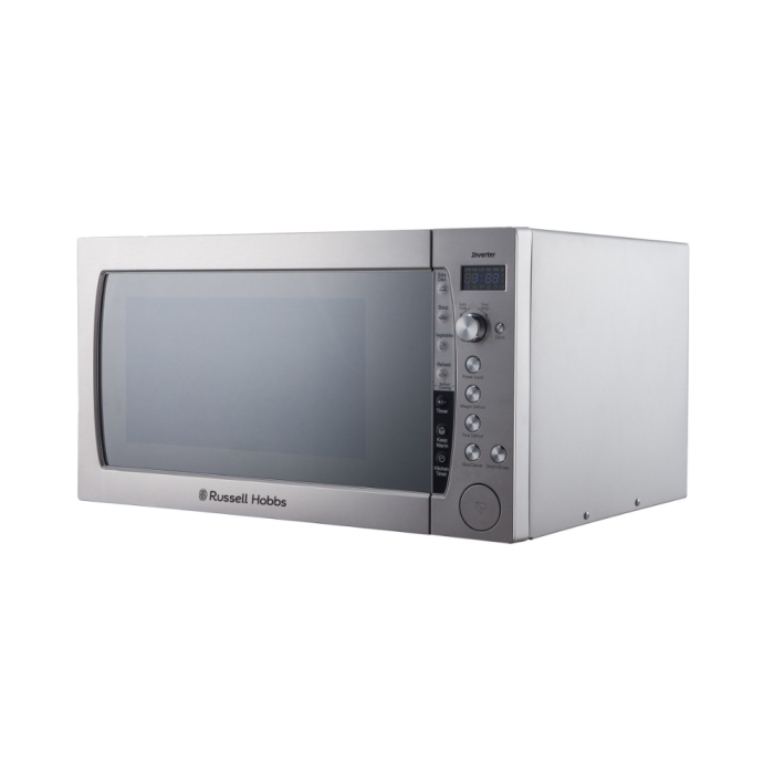 Russell Hobbs 60L Solo Microwave (Silver) - 863193 - Image 2
