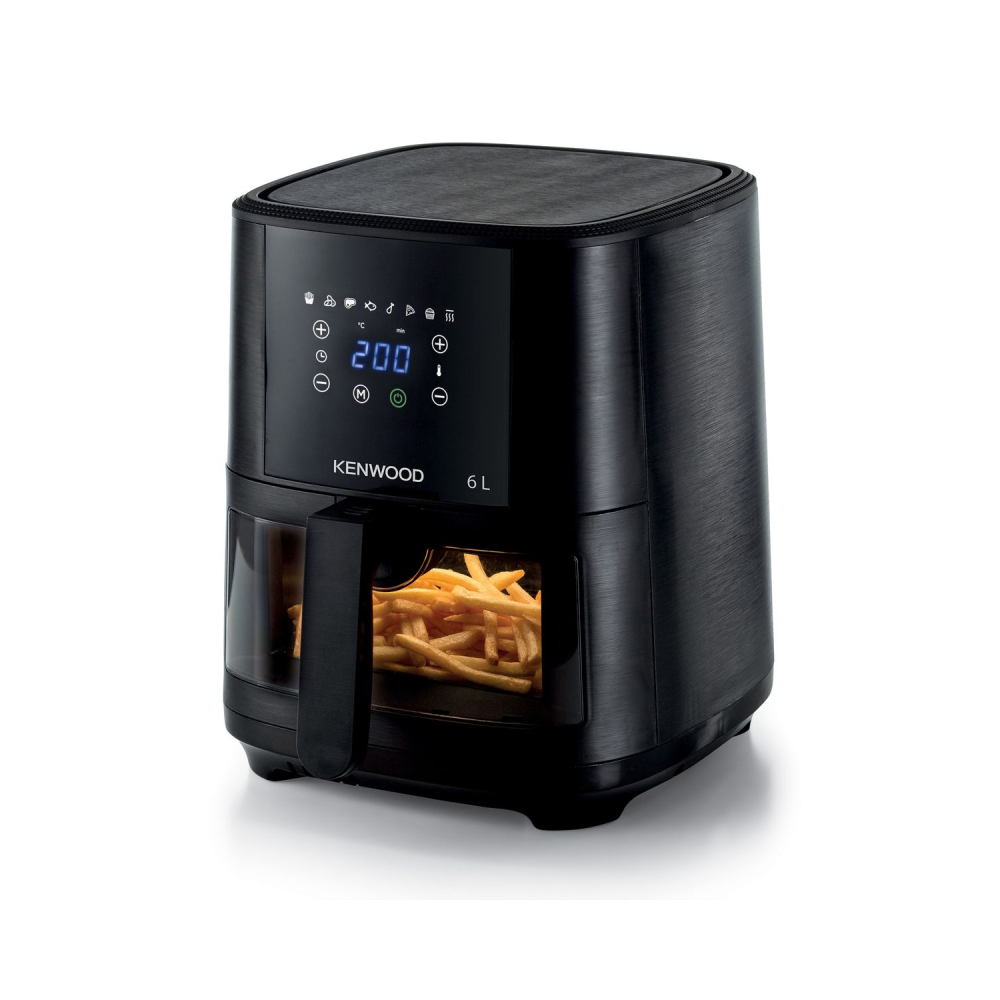 Kenwood 6L Air Fryer with Grill Function & Window (Black) - HFG60.000BK - Image 3