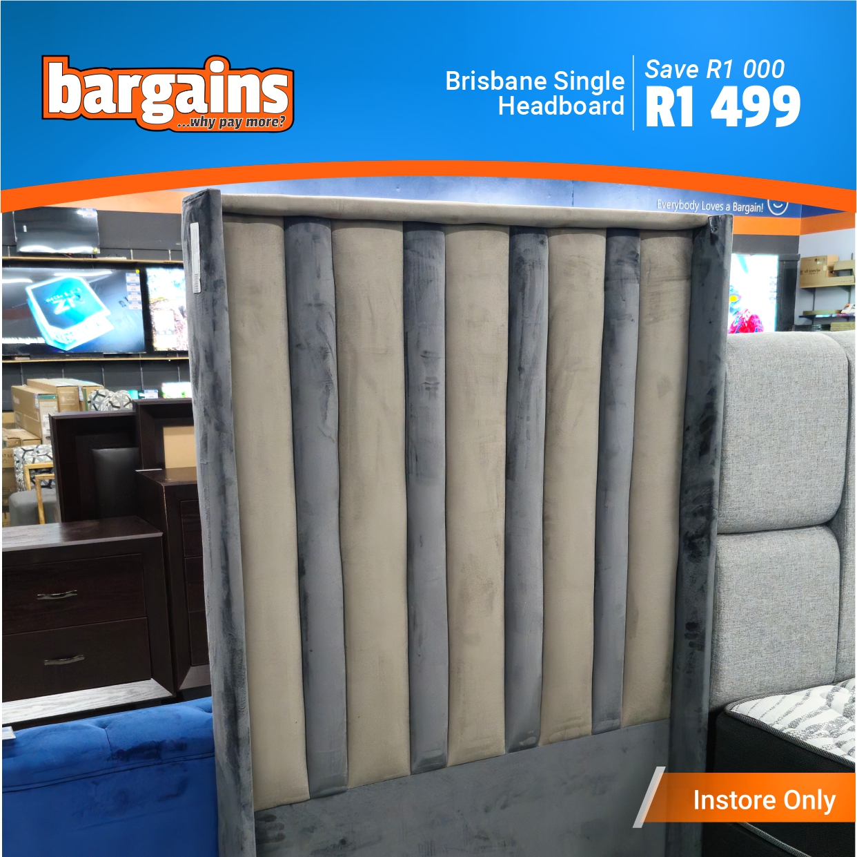 Brisbane Single Headboard