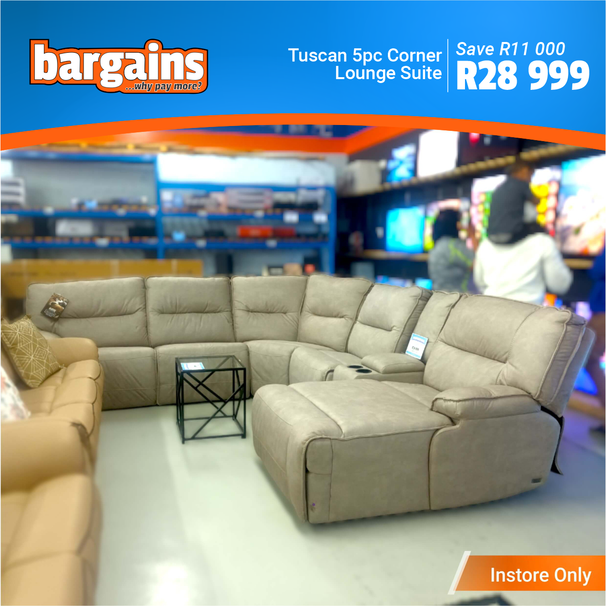 Tuscan 5pc Corner LS